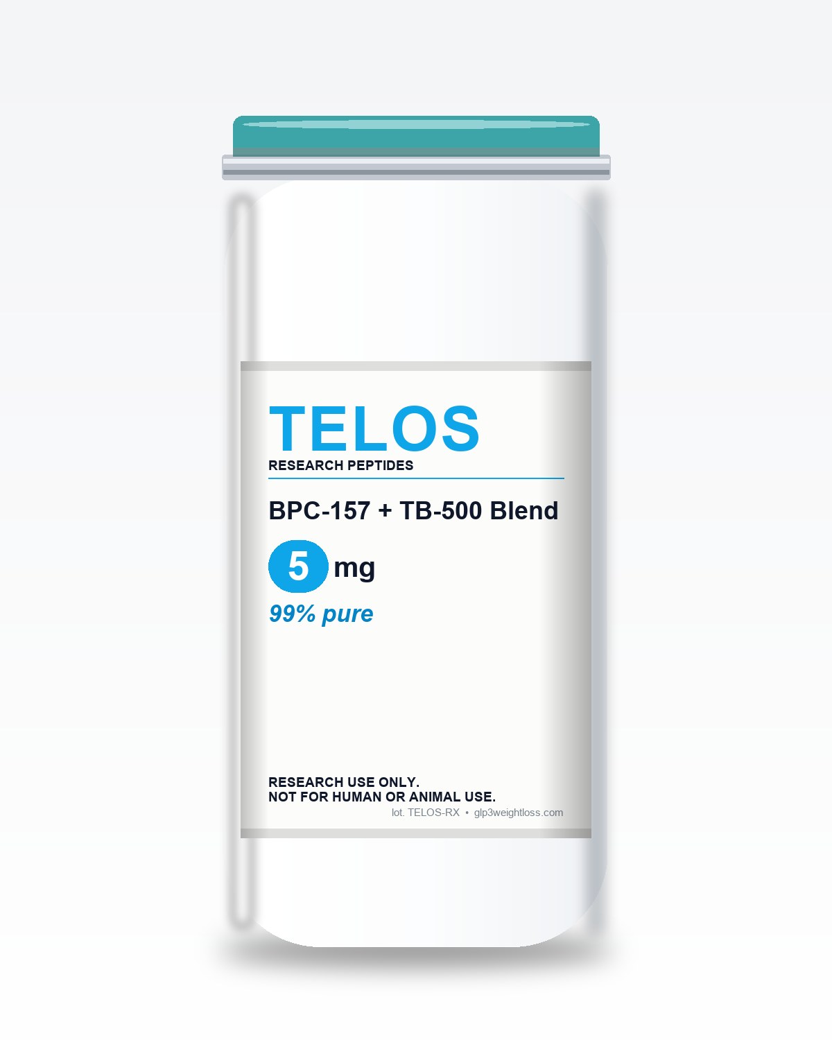 BPC-157 + TB-500 Blend 5mg research vial