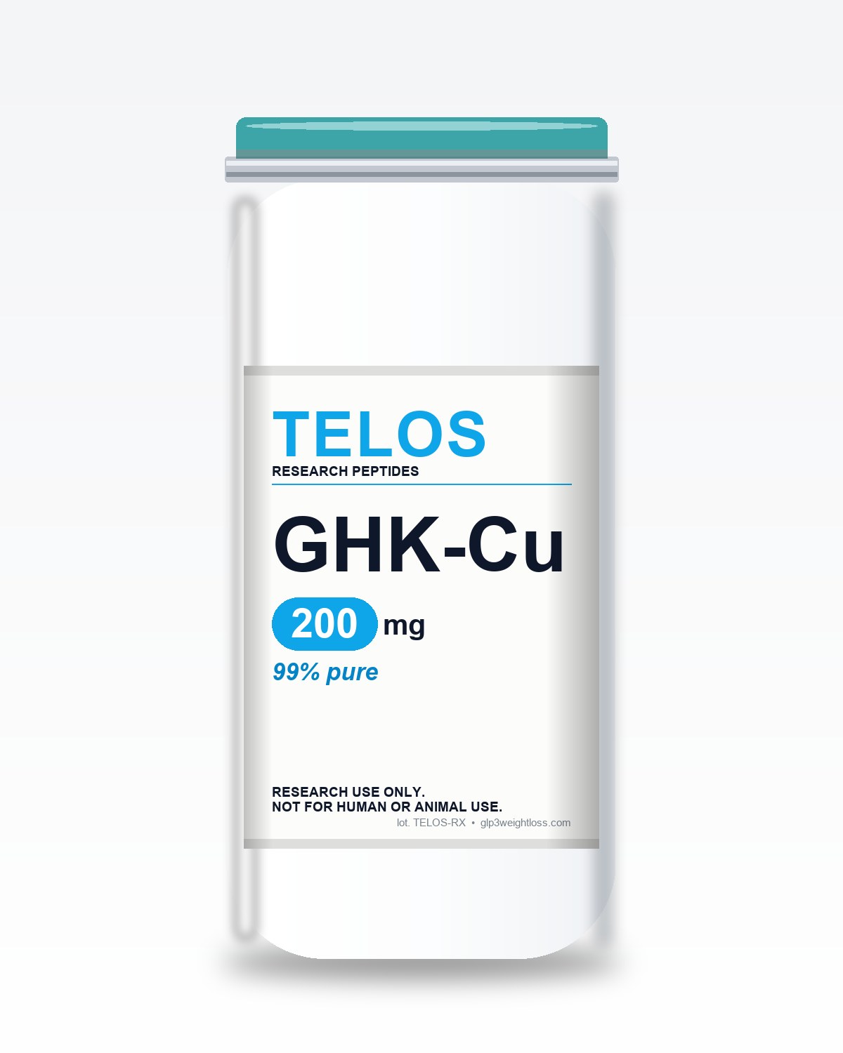 GHK-Cu 200mg research vial