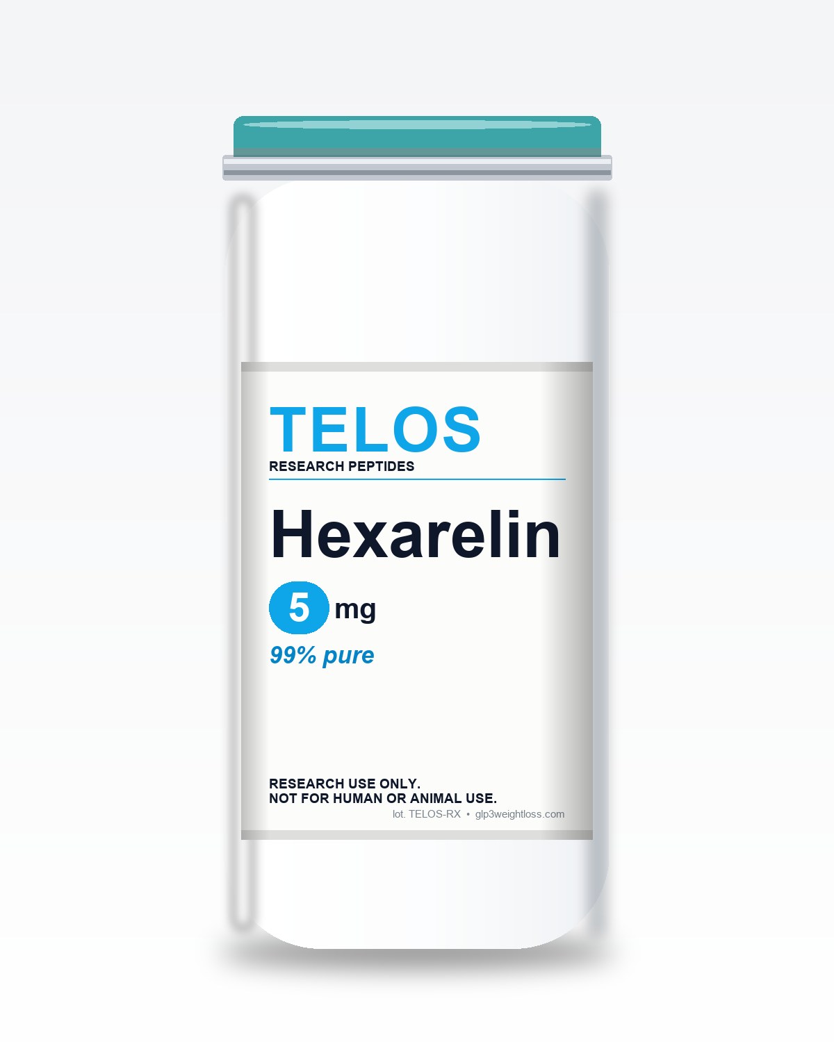 Hexarelin 5mg research vial