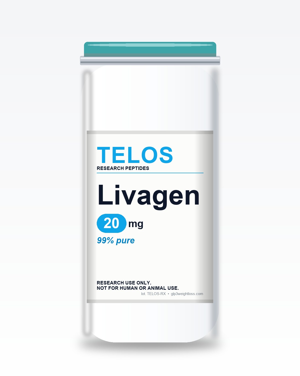 Livagen 20mg research vial