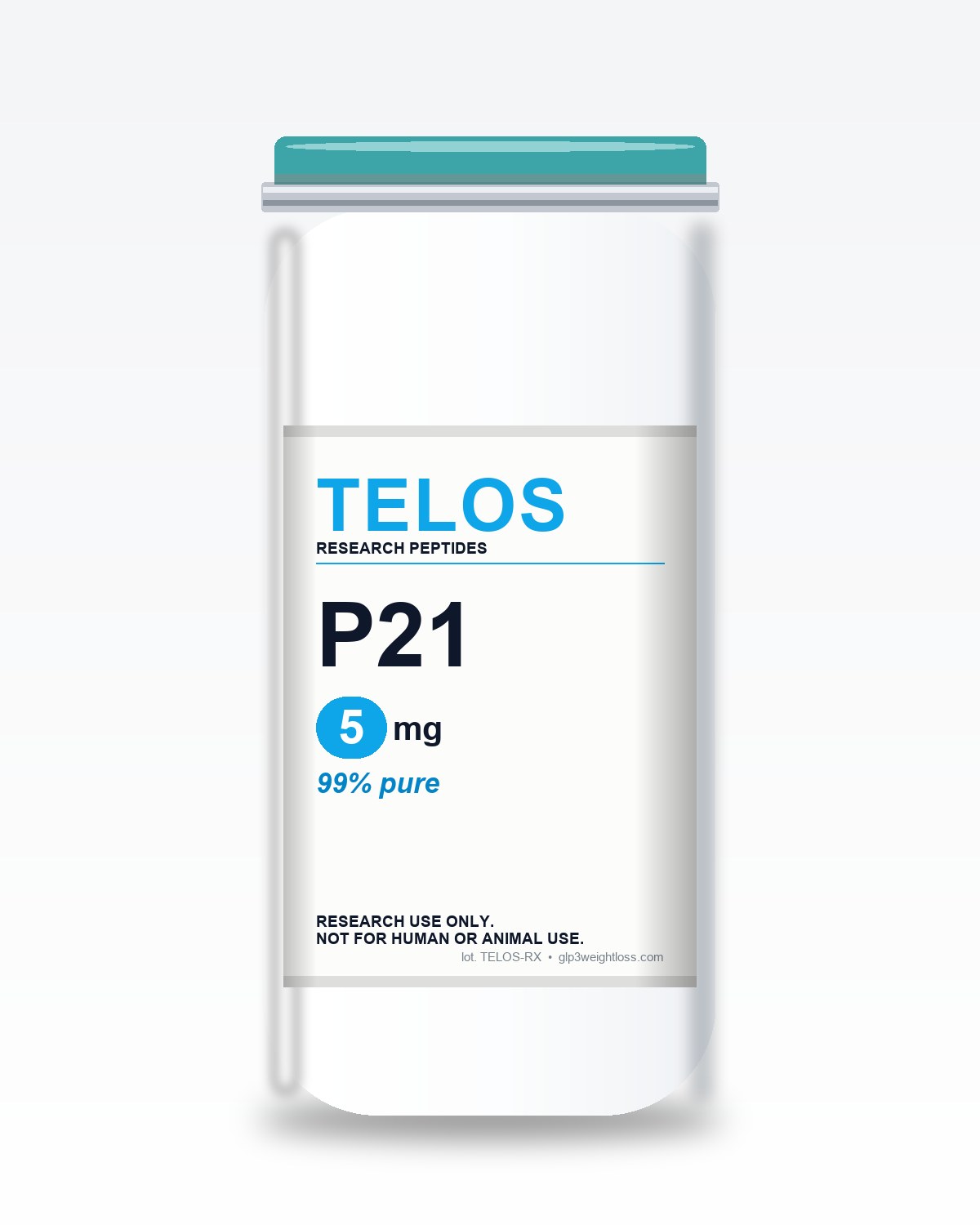 P21 5mg research vial